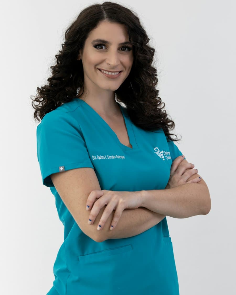 Portrait of Dr. Elena Marchetti, board-certified dermatologist at Aurelle Skin Clinic